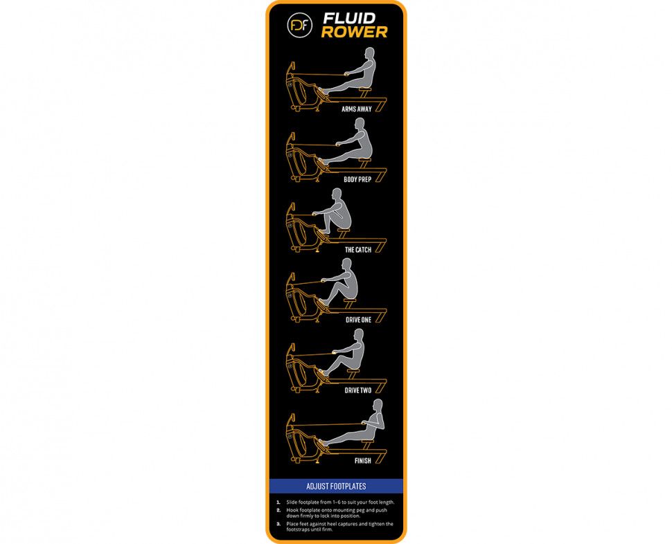 Гребной тренажер First Degree Fitness E550