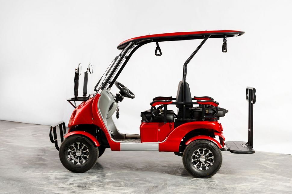 Гольфкар четырехместный OMA Electric Q8-4 (2+2 60V 1500W) Красный