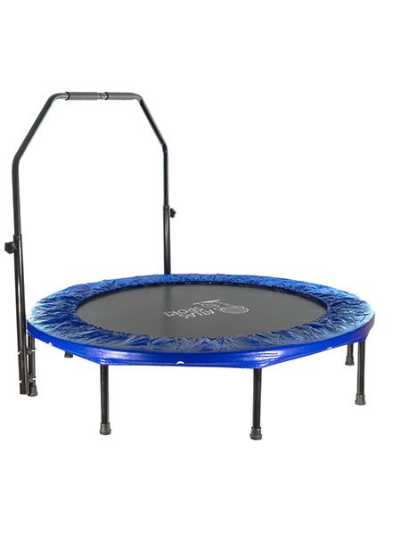 Батут для фитнеса ATLAS SPORT 122 см с ручкой на пружинах