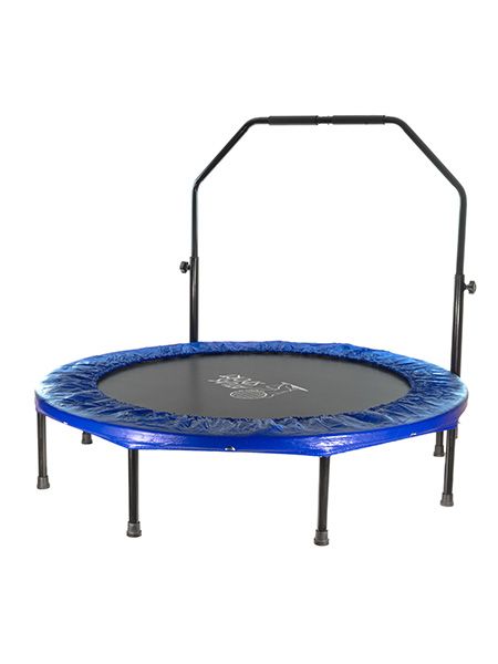 Батут для фитнеса ATLAS SPORT 122 см с ручкой на пружинах