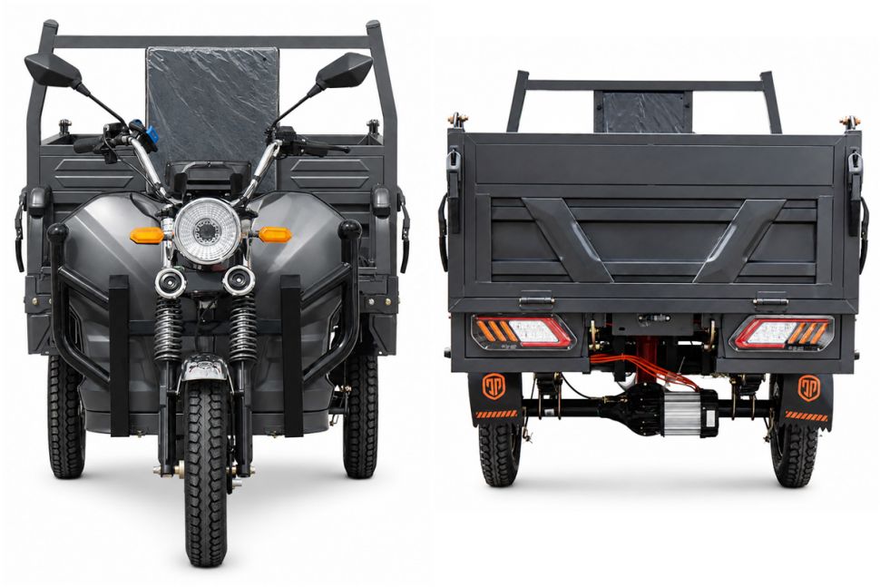 Грузовой электрический трицикл Rutrike D5 1500 гидравлика (72V1500W)