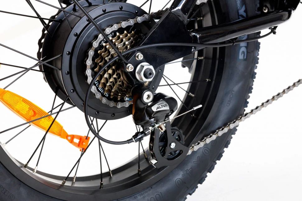 Электровелосипед OMA Electric FX20-R Glossy Black